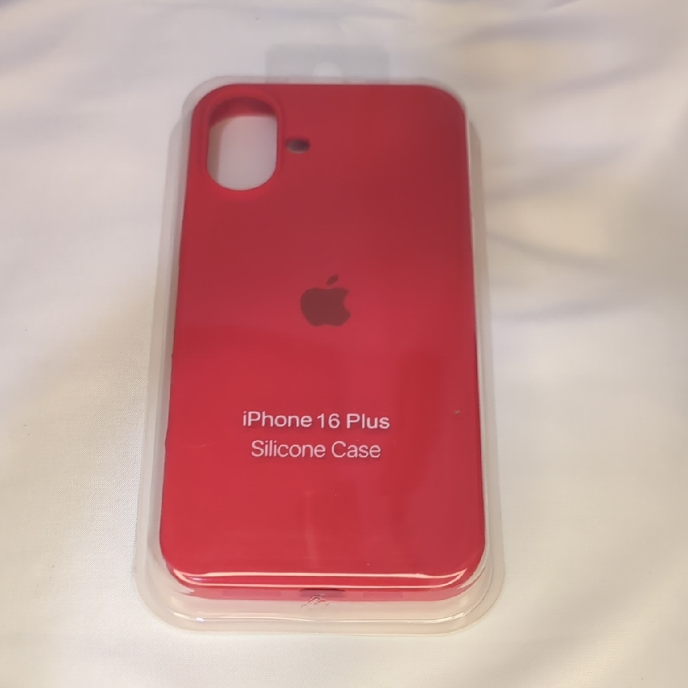 Apple iPhone 16 Plus Vibrant Red Case